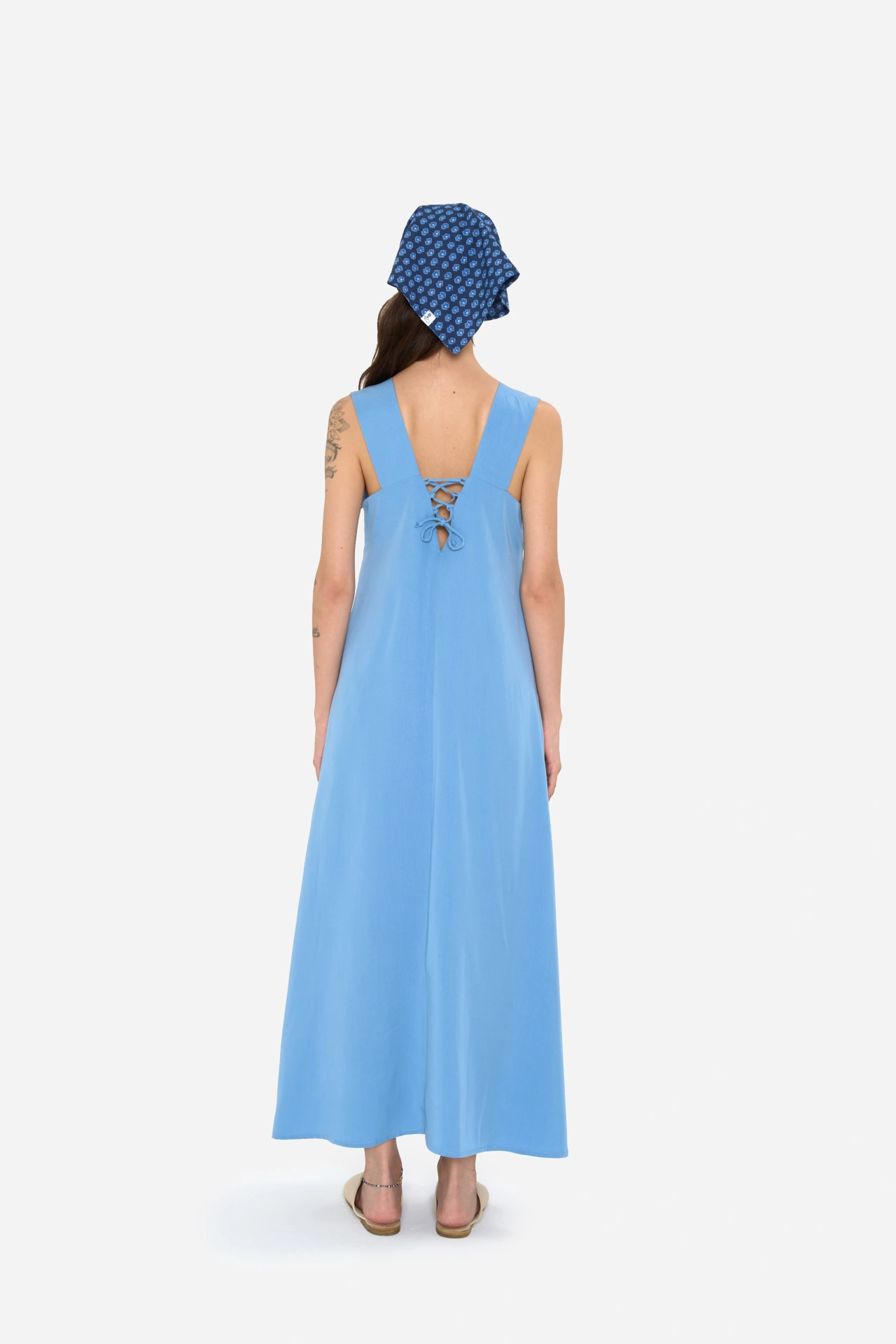 Tilda Dress ⎮Sky Blue - Görsel 3