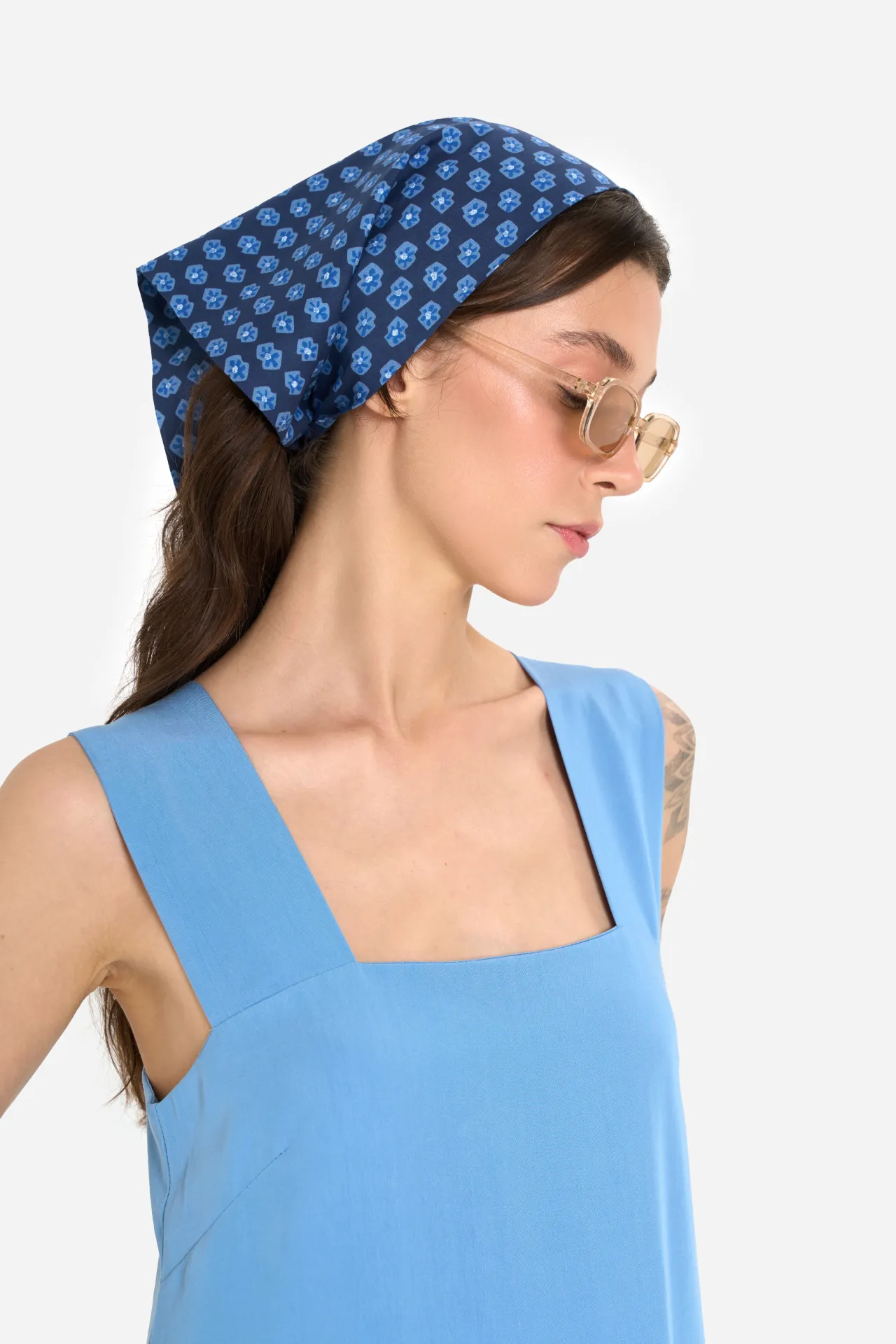 Triangle Bandana | Navy